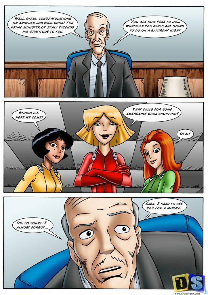 Totally Spies Alex Physical Exam Porn Comics By Drawn Sex Totally