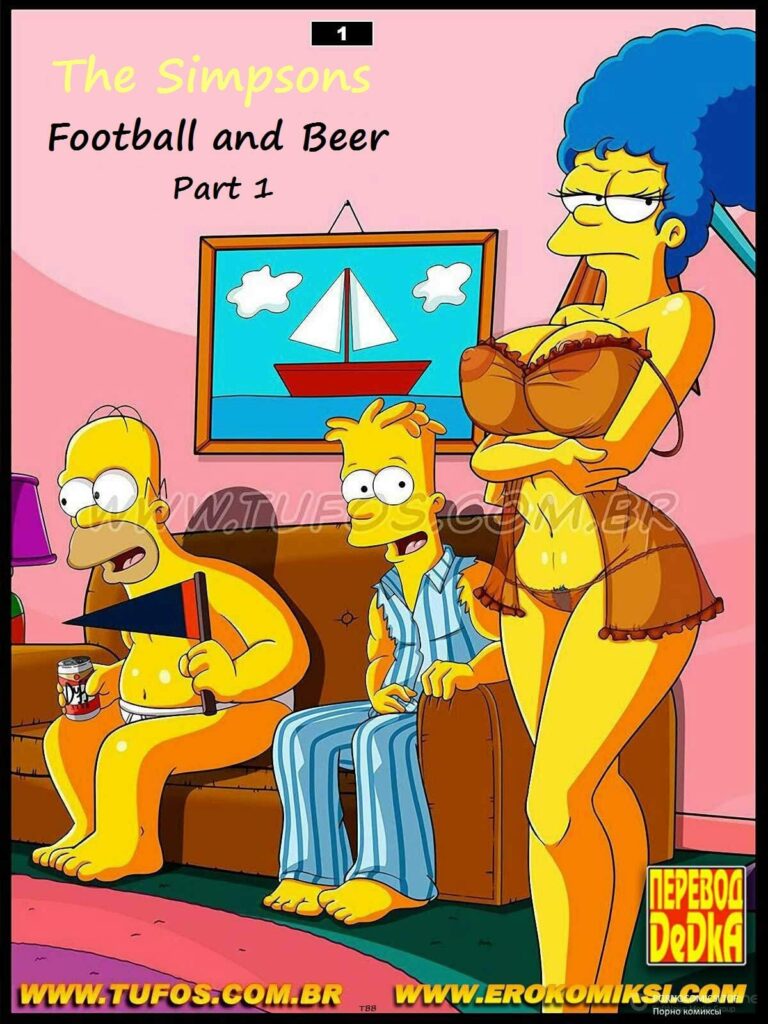 The Simptoons Football And Beer Part Porn Comics Tufos The