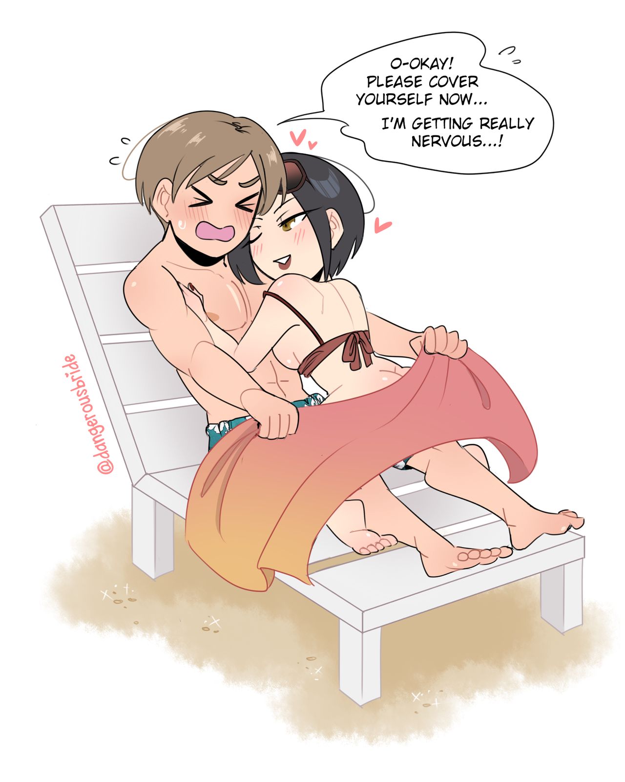 Hot Beach Day Porn Comics By Dangerousbride Bleach Devil May Cry