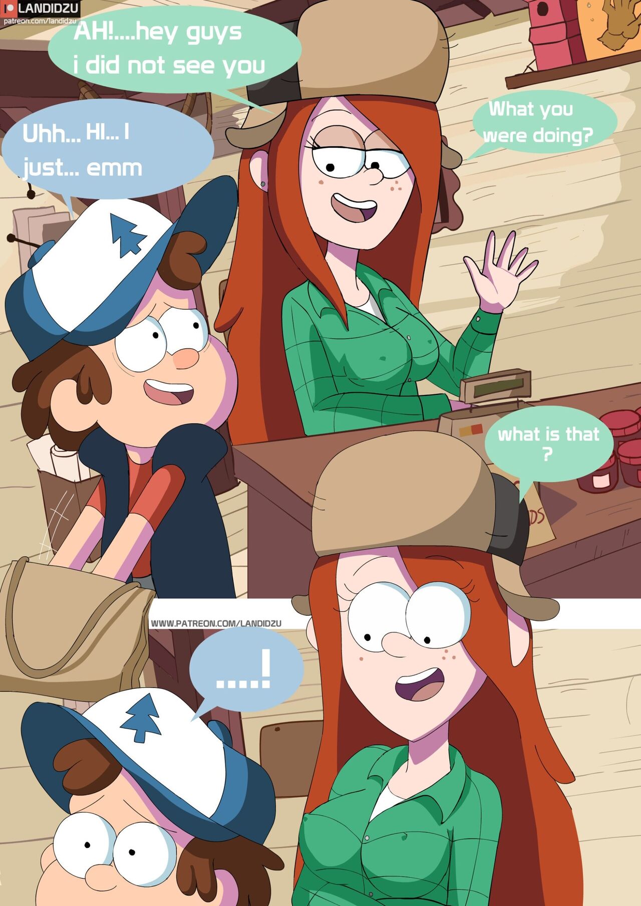 Gravity Falls Trick Or Treat Porn Comics By Landidzu Gravity Falls