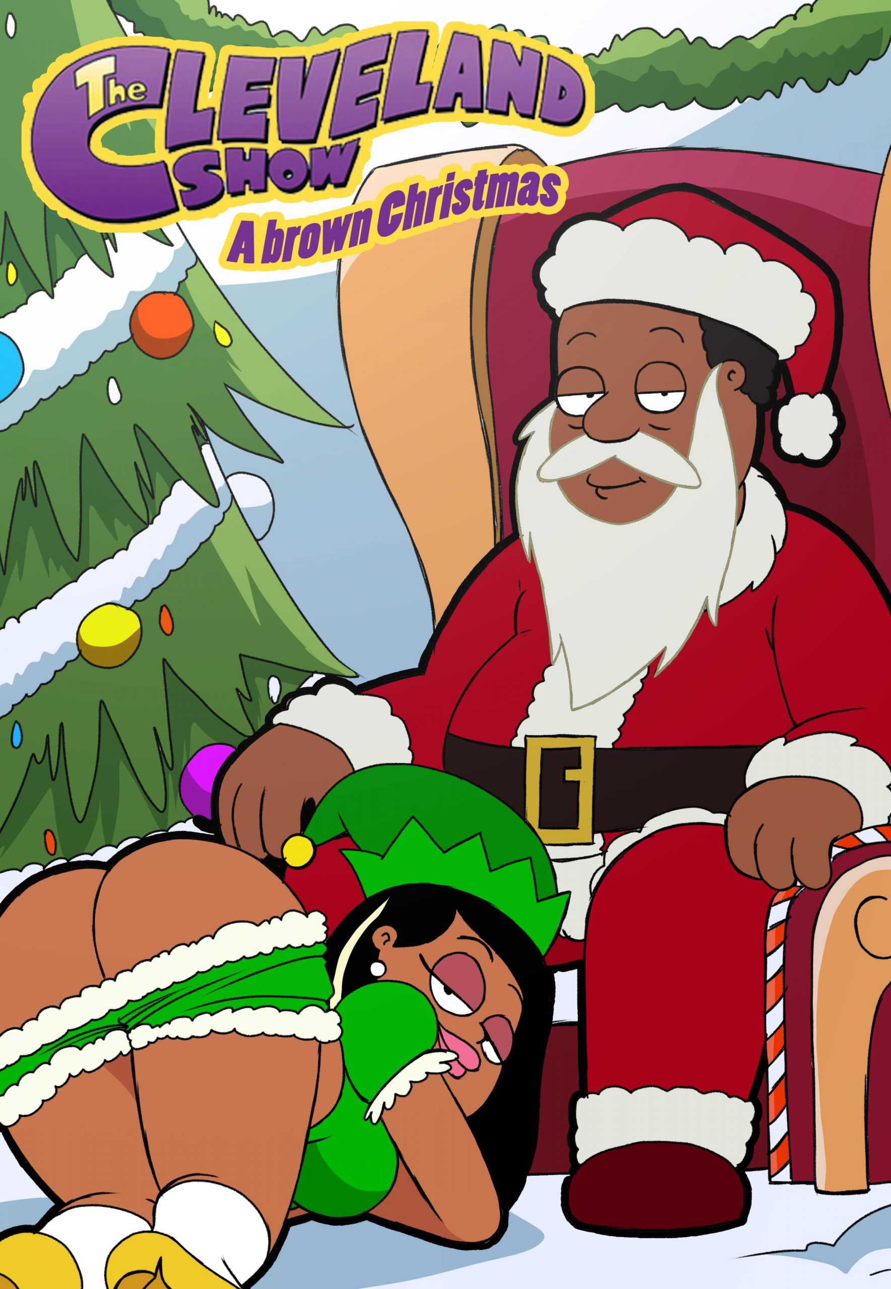 American Dad Cleveland Show Porn Daughters - A brown Christmas Porn Comics by [Inker Shike] (The Cleveland Show) Rule 34  Comics â€“ R34Porn