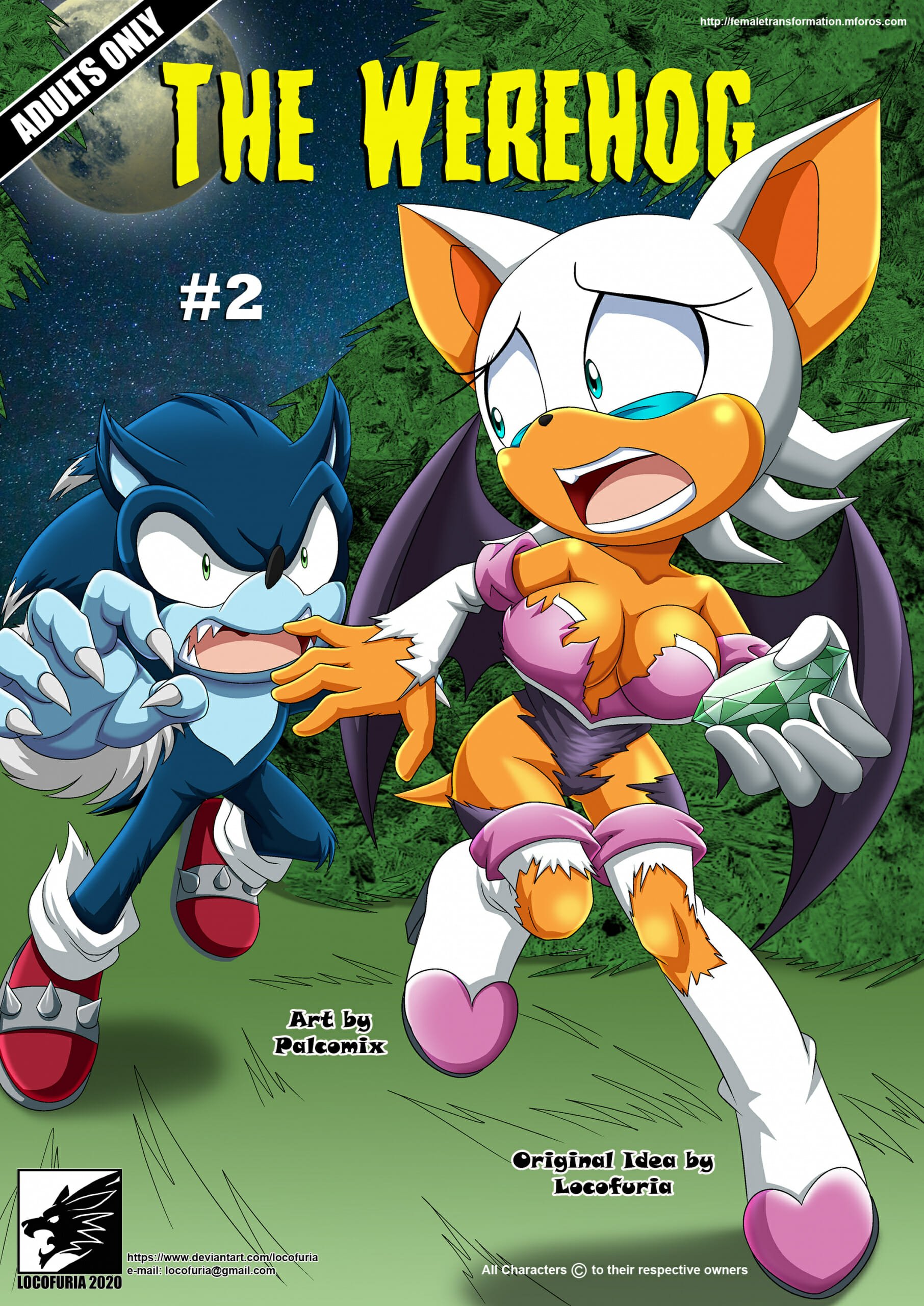 The Werehog 2 Porn Comics by [Palcomix] (Sonic The Hedgehog) Rule 34 Comics  – R34Porn