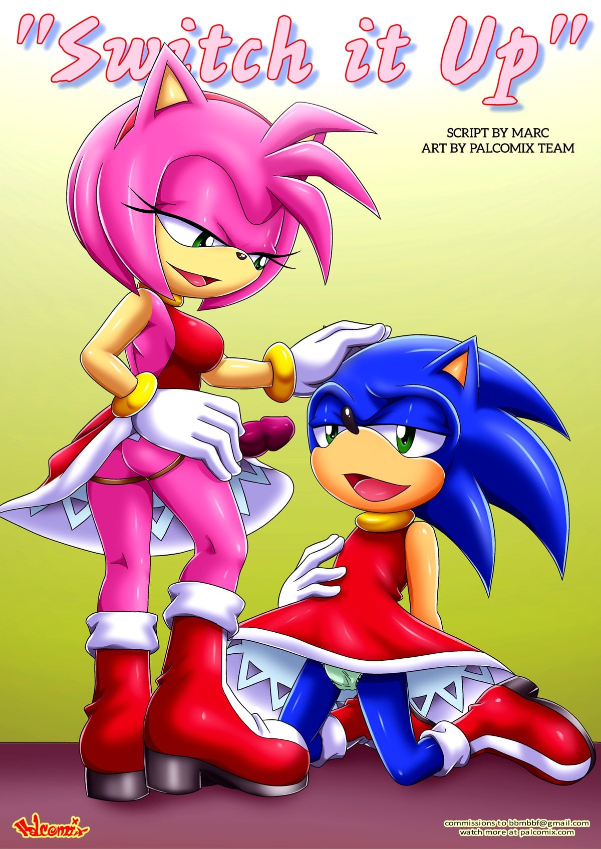 Sonic Porn - Switch It Up! Porn Comics by [Palcomix] (Sonic The Hedgehog) Rule 34 Comics  â€“ R34Porn