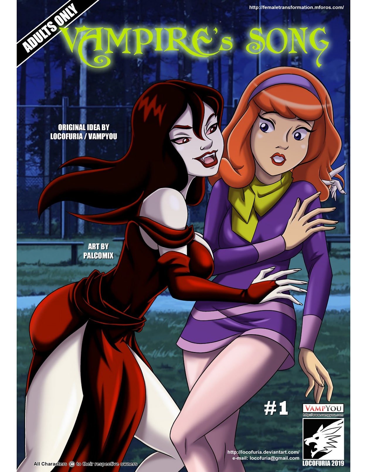 Vampire's Song Porn Comics by [Locofuria] (Scooby-Doo) Rule 34 Comics â€“  R34Porn