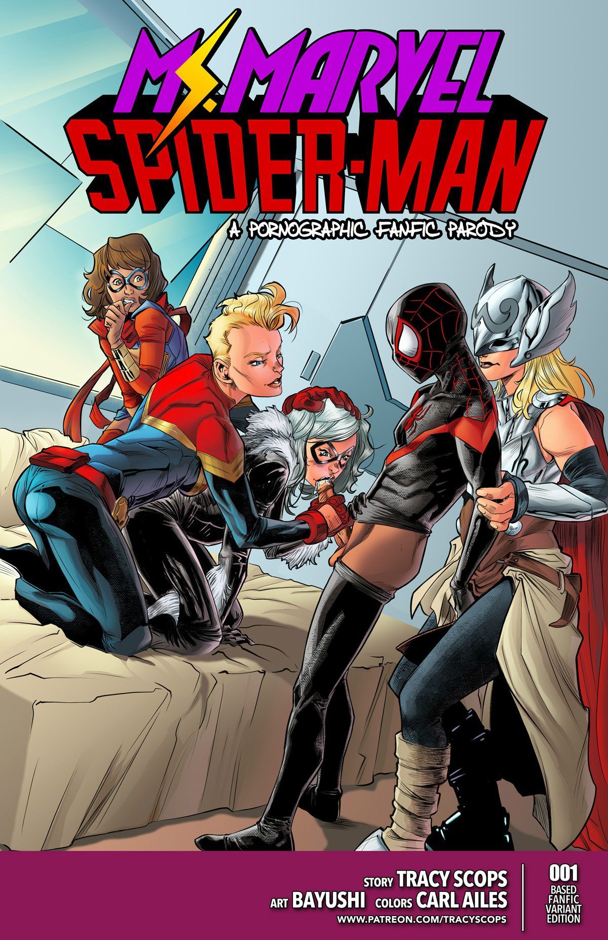 Ms.Marvel - Spiderman 1 Porn Comics by [Tracy Scops] (Marvel,Spider-Man)  Rule 34 Comics â€“ R34Porn