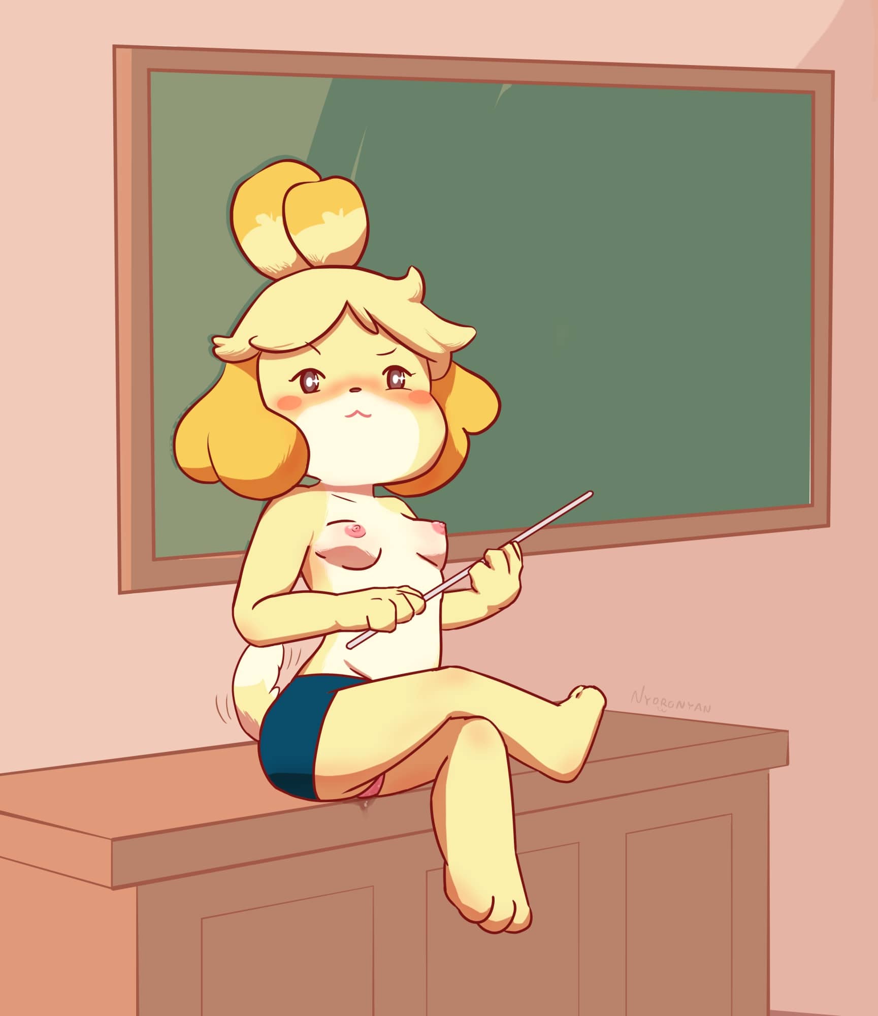 Oncen Time to Isabelle Porn Comics by [Nyoronyan] (Animal Crossing) Rule 34  Comics – R34Porn