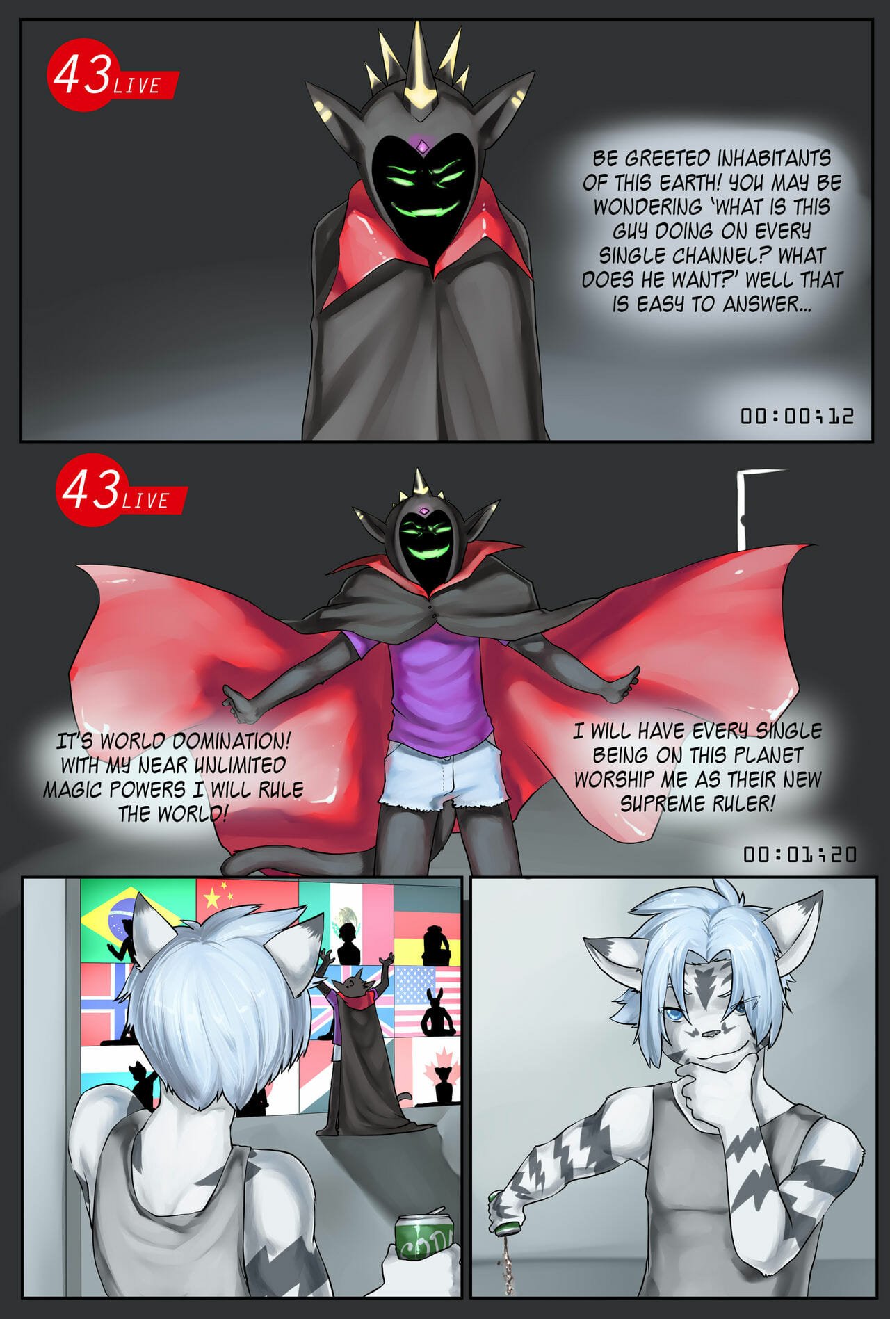 World Domi-gay-tion Porn Comics by [Aogami] (Porn Comic) Rule 34 Comics –  R34Porn