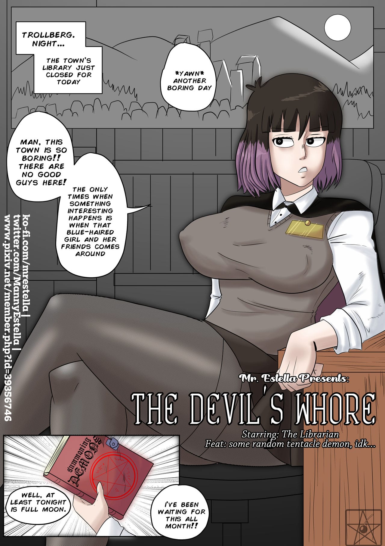 Cartoon Devil Porn - The Devil's Whore PORN COMICS | [Mr. Estella] â€“ R34Porn