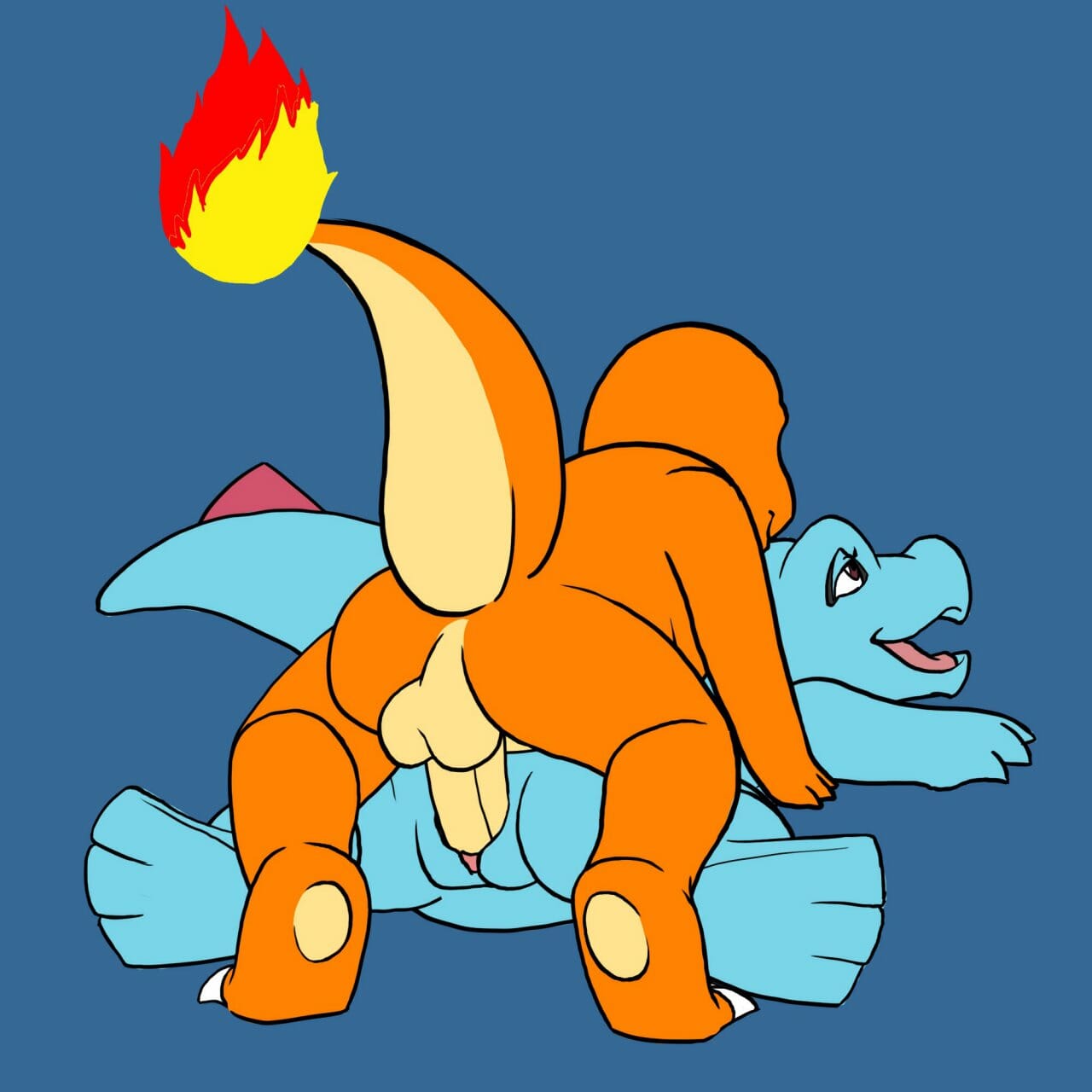 Charmander Totodile PORN COMICS BlackKitten R34