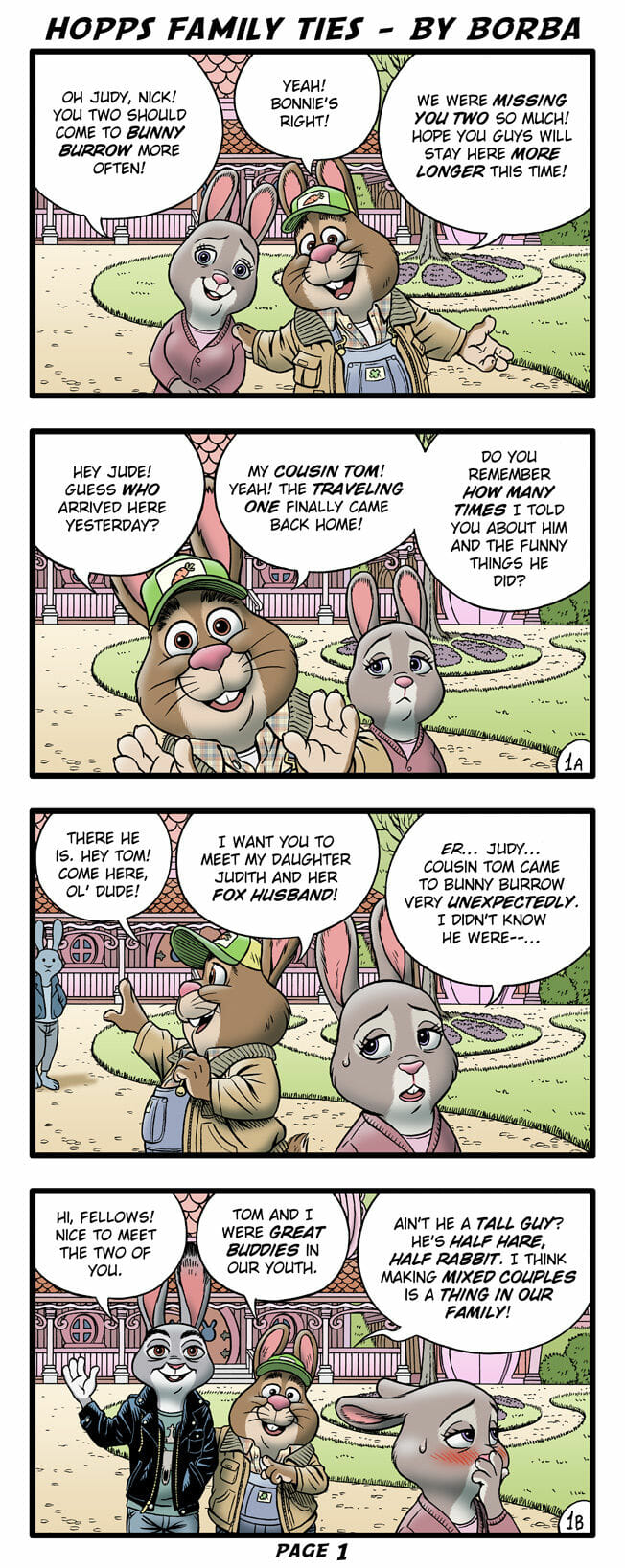 Hopps Family Ties Porn Comics by [Borba] (Zootopia) Rule 34 Comics – R34Porn