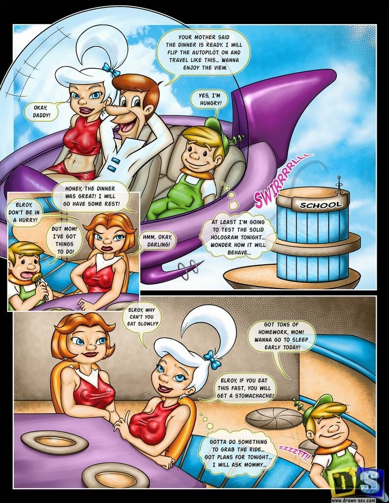 The Jetsons Mom Porn - The Jetsons Family Threesome Porn Comics by [Drawn-Sex] (The Jetsons) Rule  34 Comics â€“ R34Porn