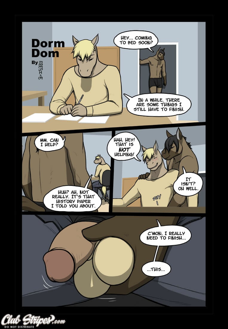 Dorm Dom Porn Comics by [Club Stripes] (Porn Comic) Rule 34 Comics – R34Porn