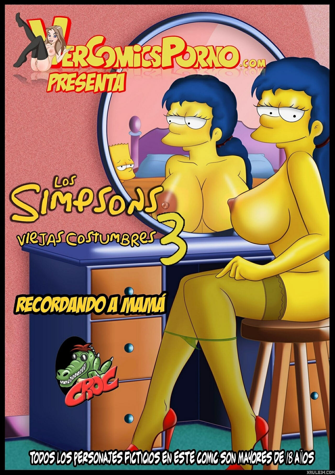Marge simpson rule 34 comic
