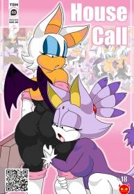 Lesbian Rimjob Rule 34 - Rouge and Blaze in: House Call Porn Comics by [TinyDevilHorns] (Sonic The  Hedgehog) Rule 34 Comics â€“ R34Porn