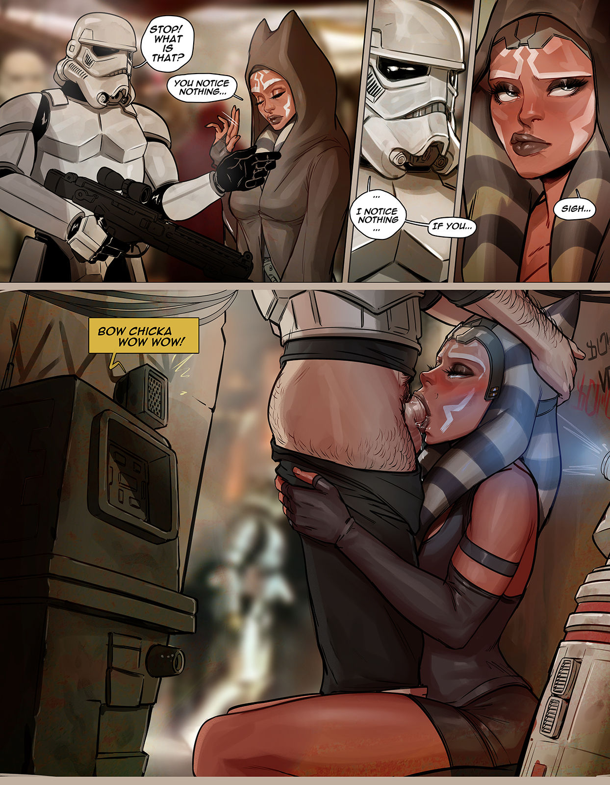 Ahsoka rule 34 comic