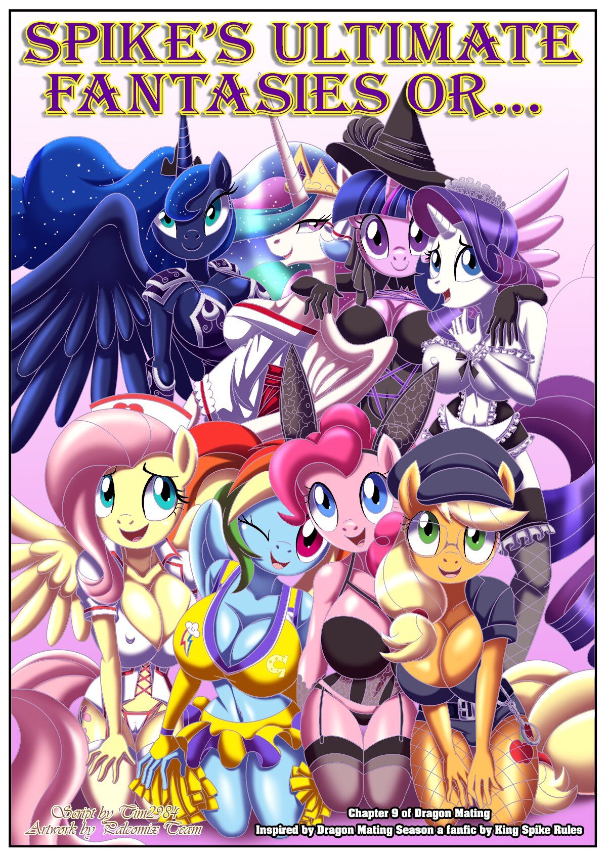 1200px x 1697px - Spike's Ultimate Fantasies or The Dragon King's Harem Porn Comics by  [Palcomix] (My Little Pony Friendship is Magic) Rule 34 Comics â€“ R34Porn