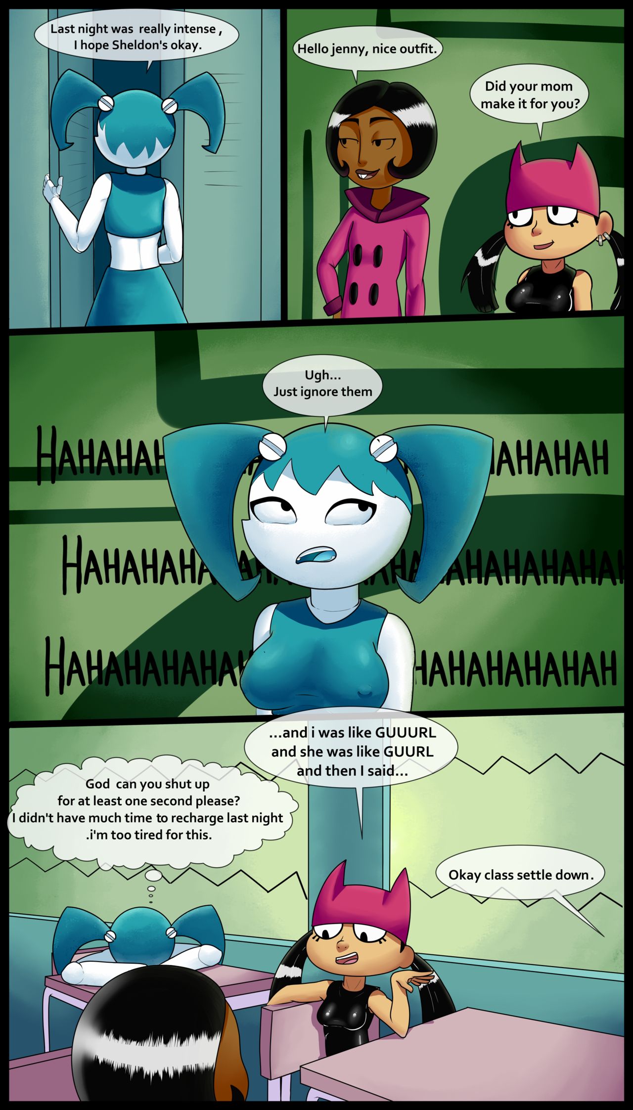 Girl Robot Porn Comics - XJ9 Porn Comic 2 Porn Comics by [FLBL] (My Life as a Teenage Robot) Rule 34  Comics â€“ R34Porn