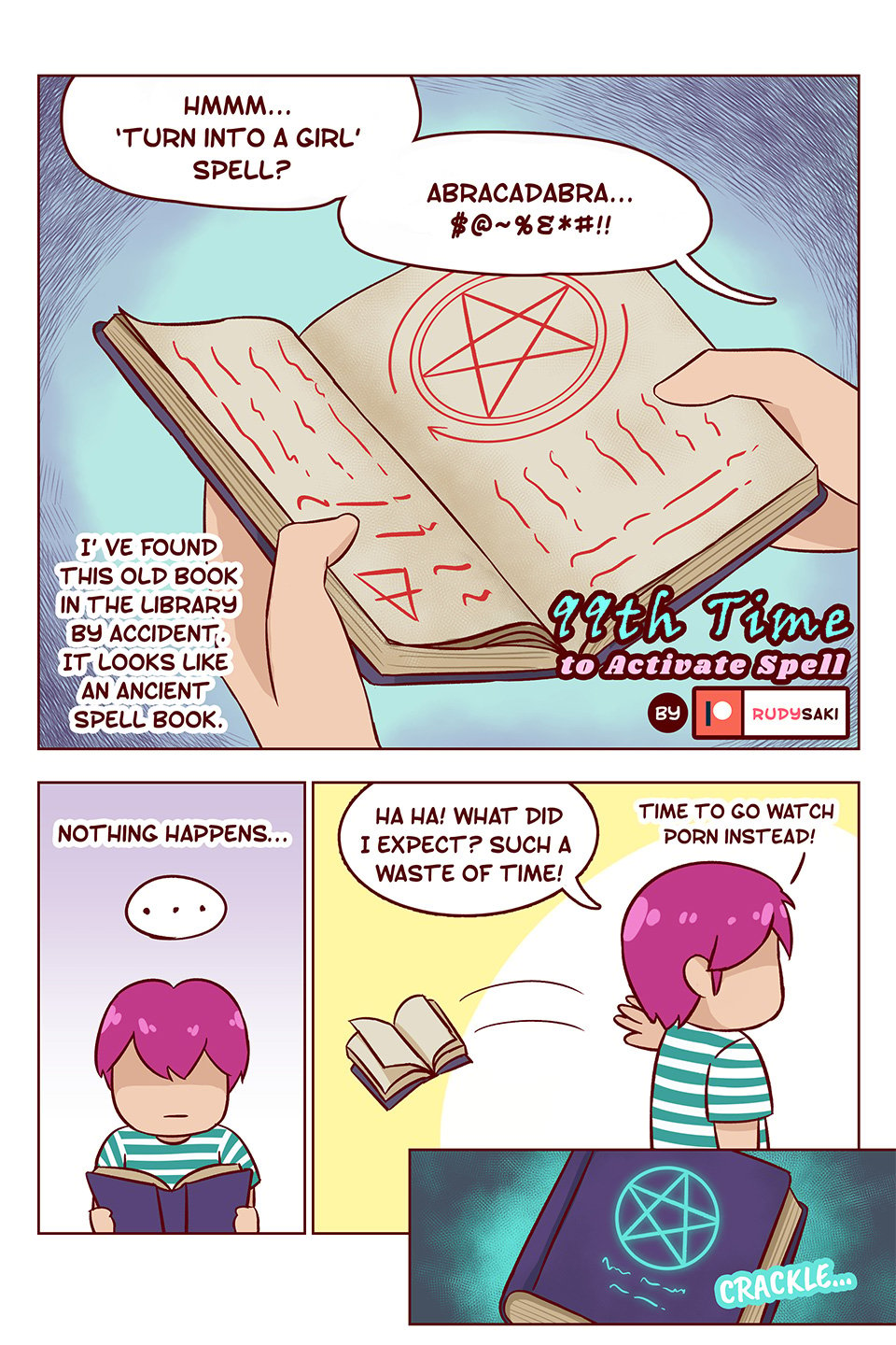 99th Time to Activate Spell Porn Comics by [rudy saki] (Porn Comic) Rule 34  Comics – R34Porn