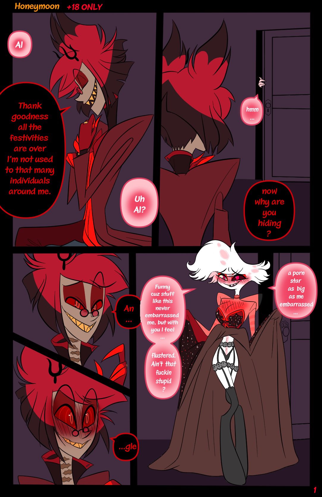 Alastor comic hazbin hotel