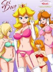 Mario Movie Celebration Comic – Sex Day