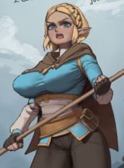 Zelda can fend for herself