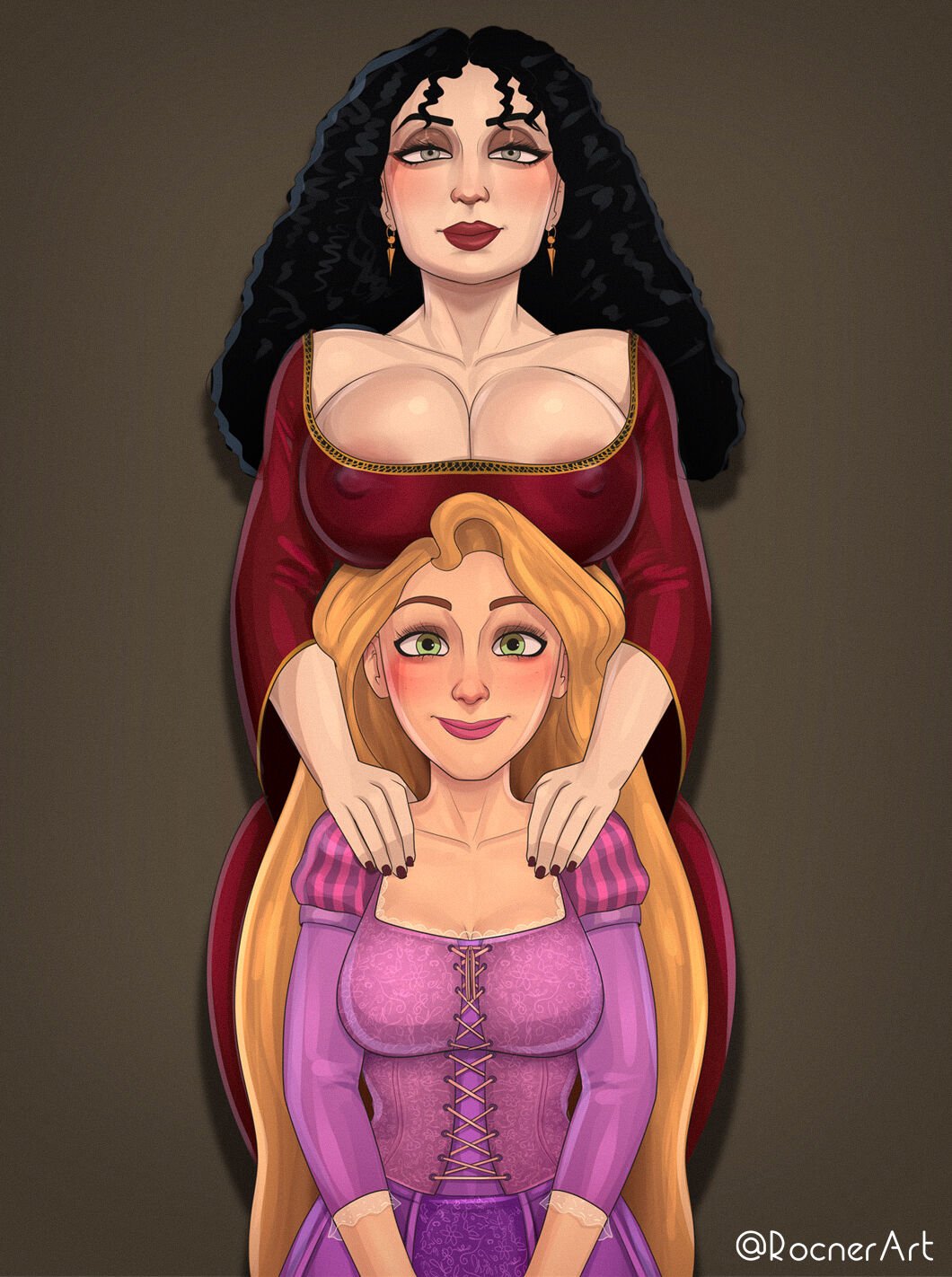Mother Gothel x Rapunzel Porn Comics by [Rocner] (tangled) Rule 34 Comics â€“  R34Porn