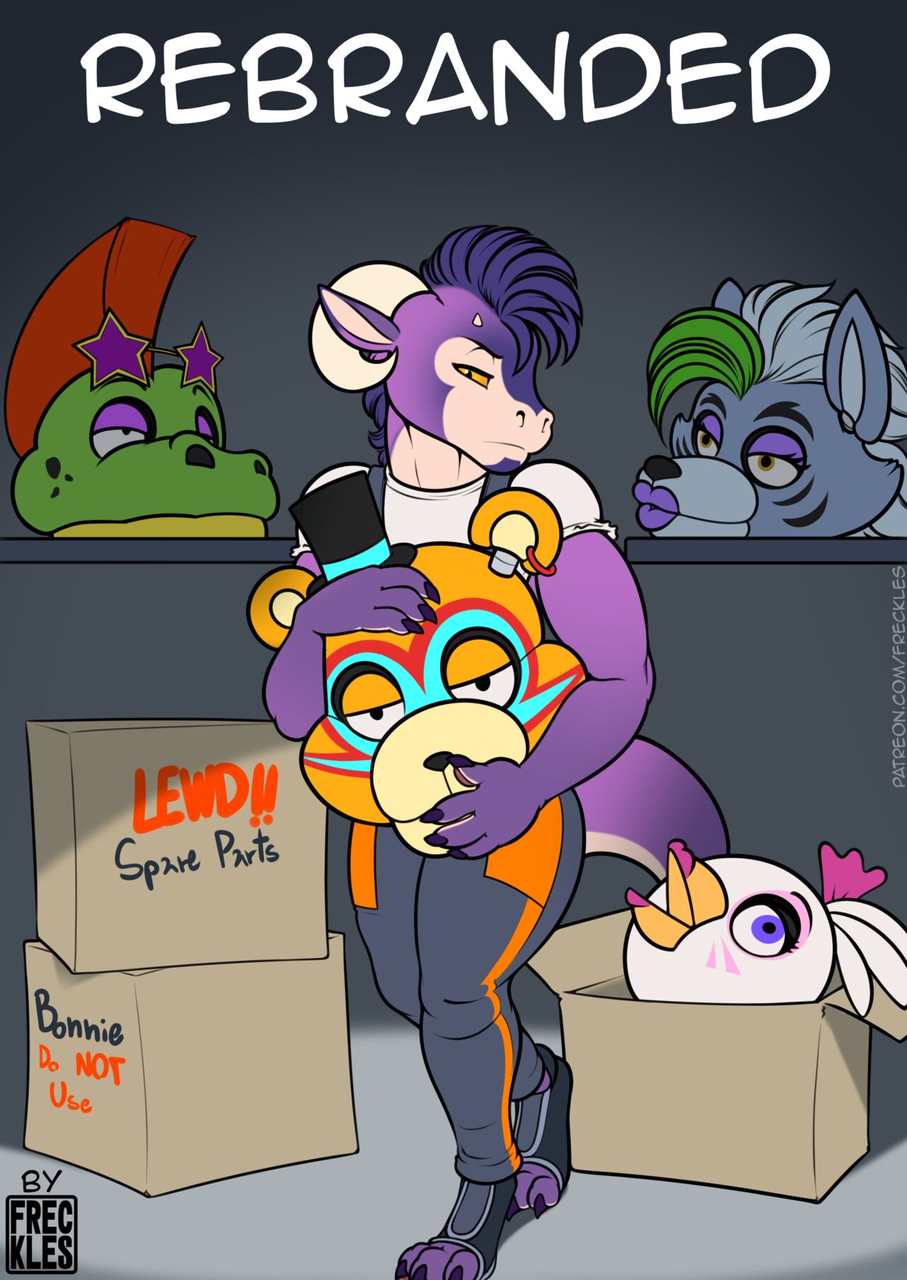 Freddy fazbear cartoon