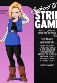 Android 18’s Strip Game