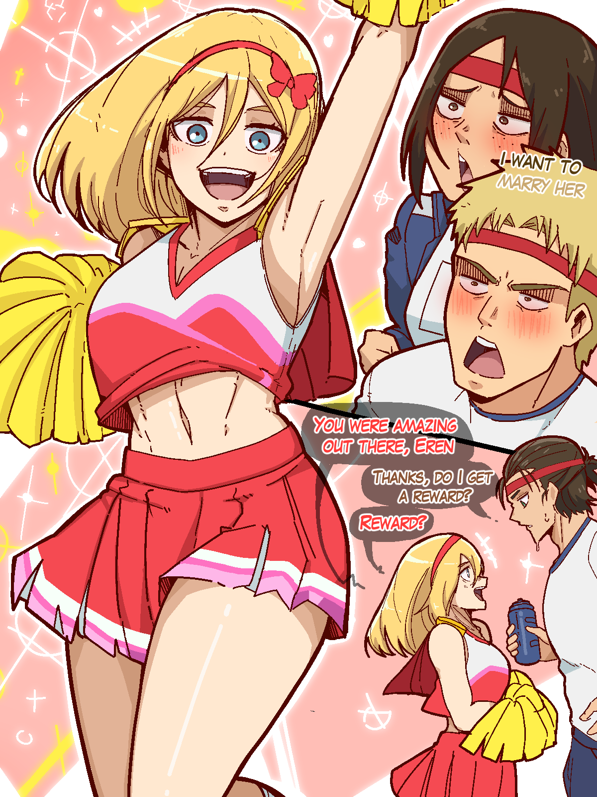 Cheerleader Christa -(^ ^)/ Porn Comics by [Mark Gavatino] (shingeki no  kyojin | attack on titan) Rule 34 Comics â€“ R34Porn