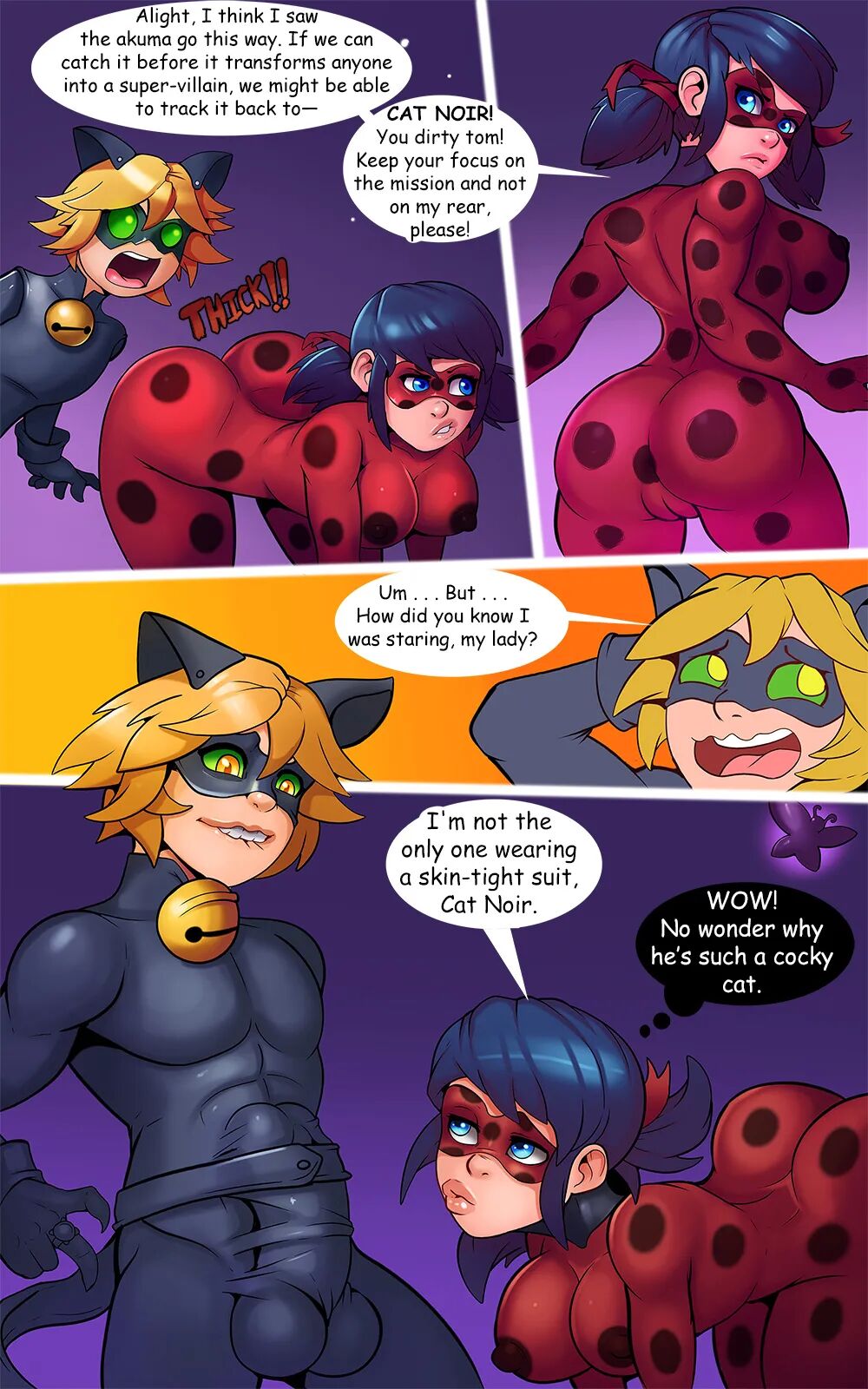 Miraculous ladybug rule 34 comics