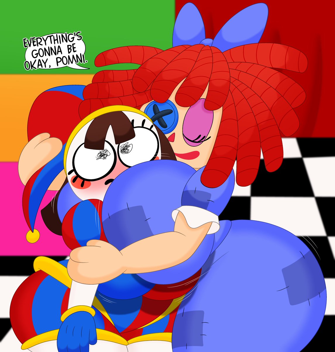 The amazing digital circus rule 34 comic