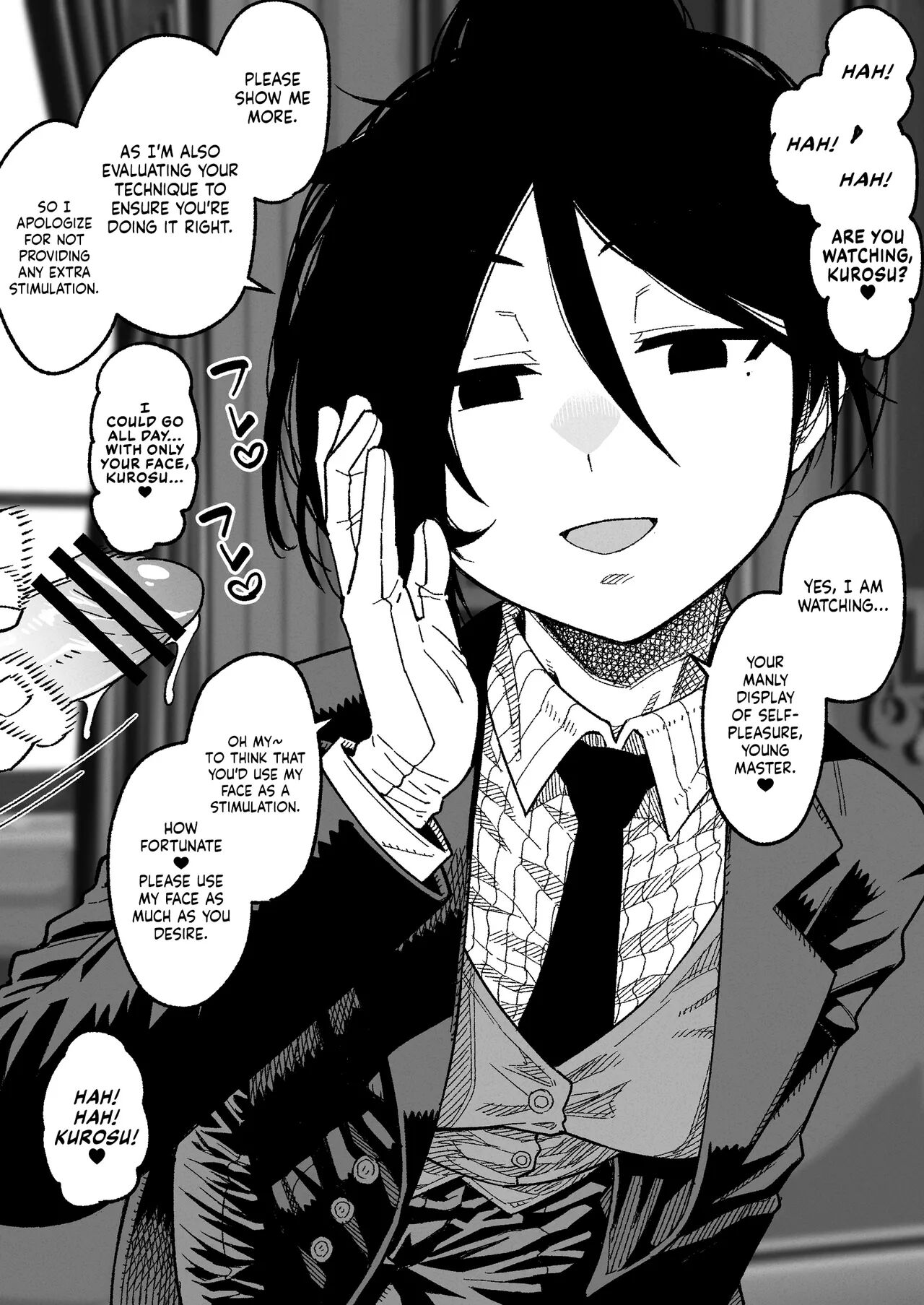 [Samon Shiu] Shitsuji to Bocchama | The Butler and Her Young Master (Fan Art) [English]