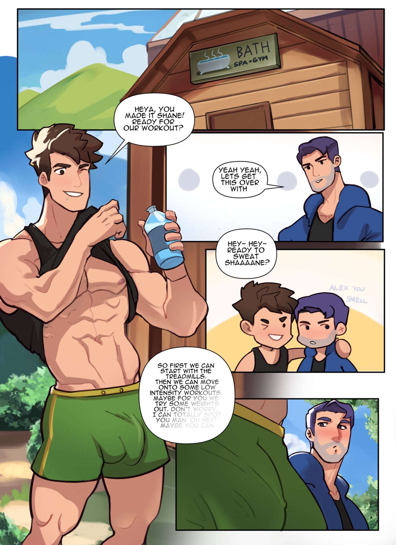 Stardew Workout Porn Comics