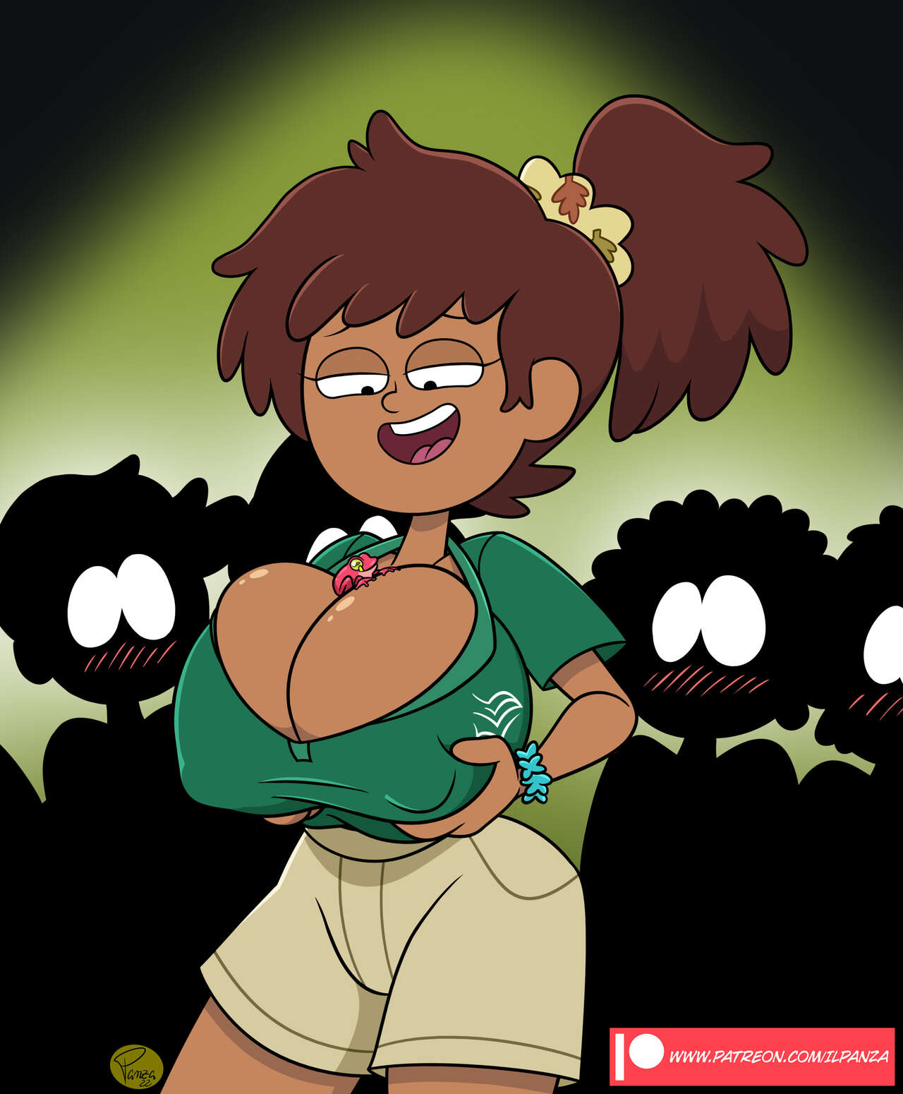 Adult Calamity Trio Amphibia a scene of shared pleasure