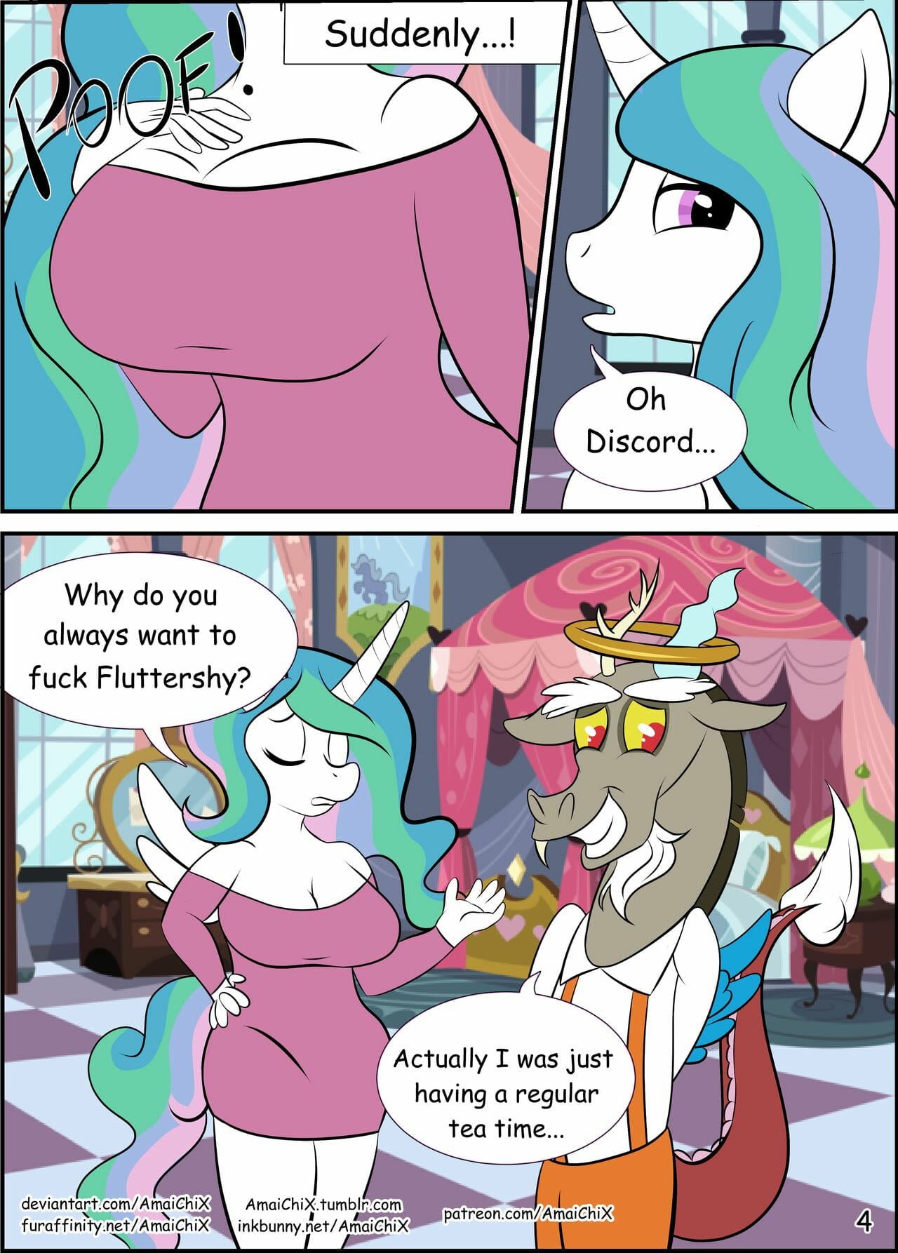 Teat Party Porn Comics by [AmaiChiX] (My Little Pony Friendship is Magic)  Rule 34 Comics – R34Porn