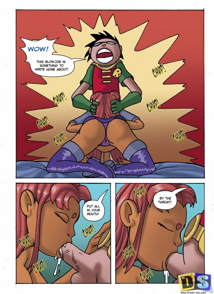 Robin and Starfire Porn Comics by [Drawn-Sex] (Teen Titans) Rule 34 Comics – R34Porn