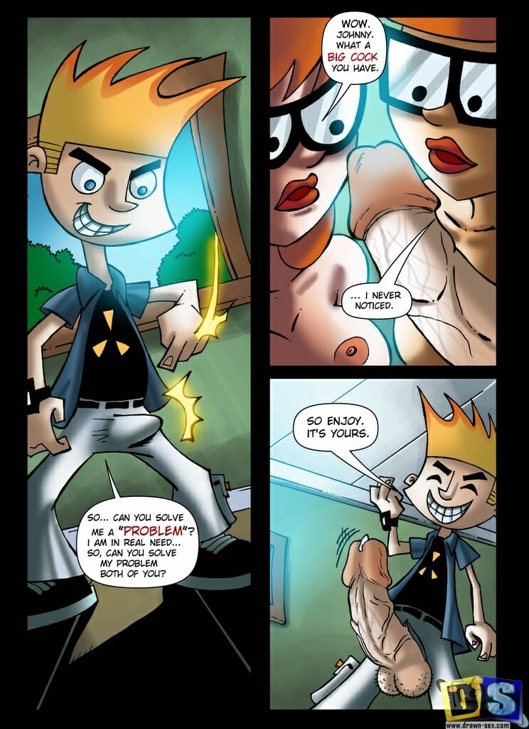 Johnny Test Blackmailing The Sisters Porn Comics by [Drawn-Sex] (Johnny Test)  Rule 34 Comics â€“ R34Porn