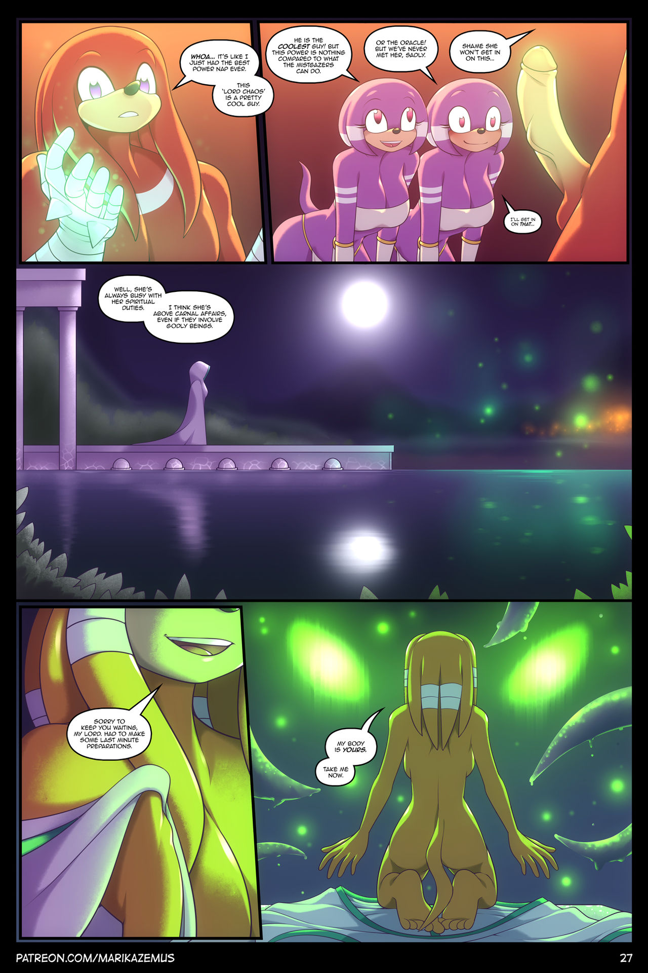 Sonic Boom: Echidna Nights Porn Comics by [MarikAzemus] (Sonic The  Hedgehog) Rule 34 Comics – R34Porn