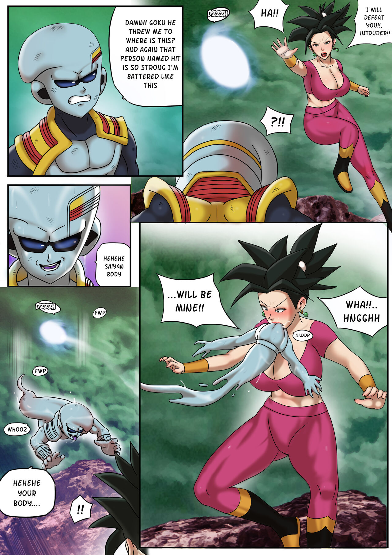 Dragon ball kefla r34