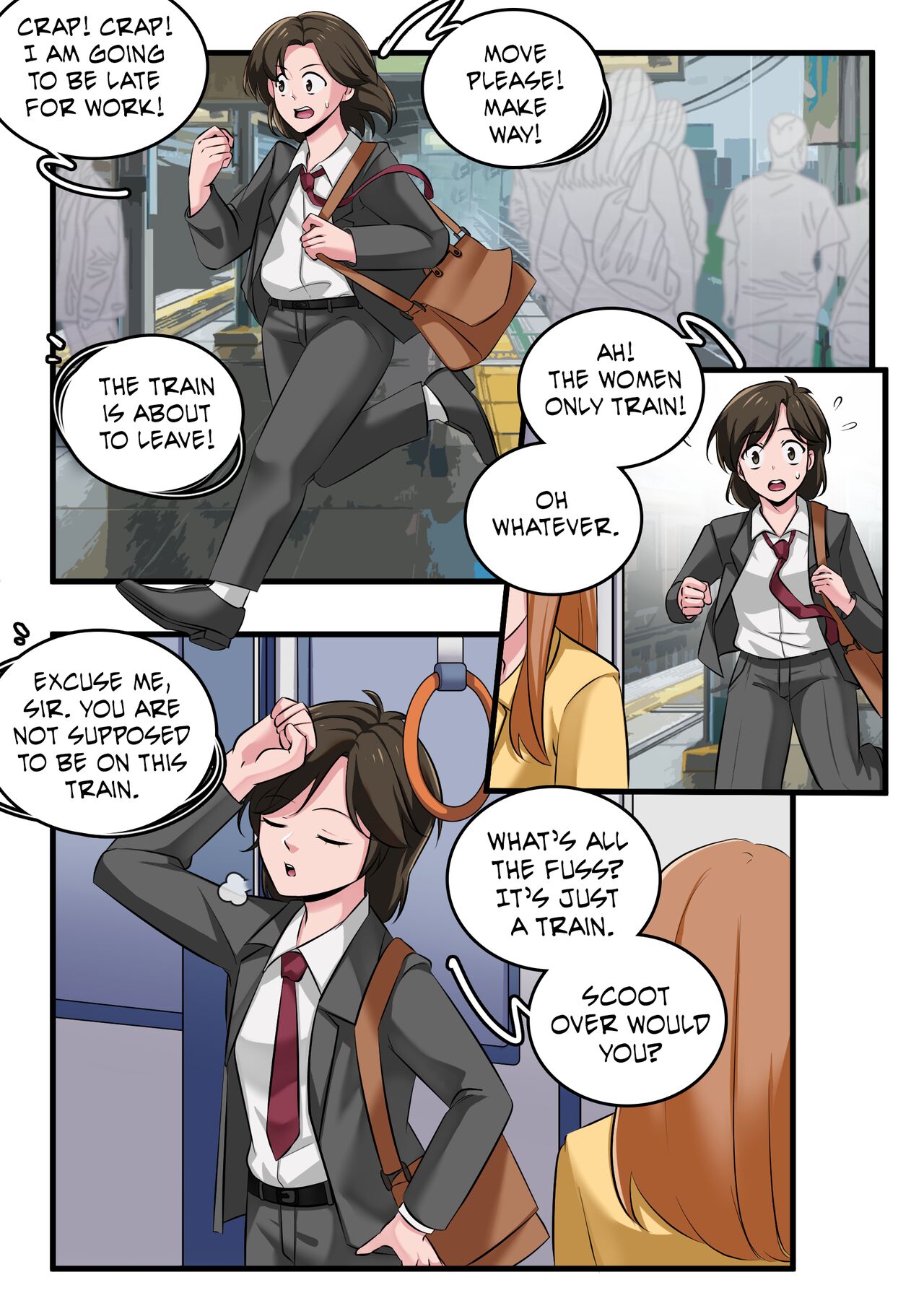 Womens Only Train Porn Comics [MeowWithMe, milda7] (Porn Comic) Rule 34  Comics – R34Porn