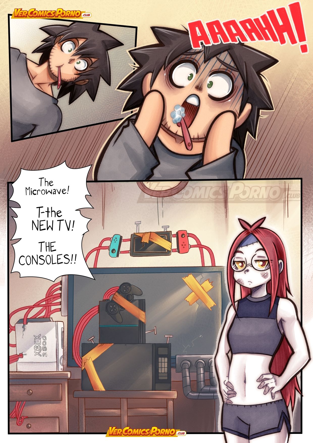 Cherry Road Part 6: My Zombie In Law Porn Comics by [Mr.E] (Porn Comic)  Rule 34 Comics – R34Porn
