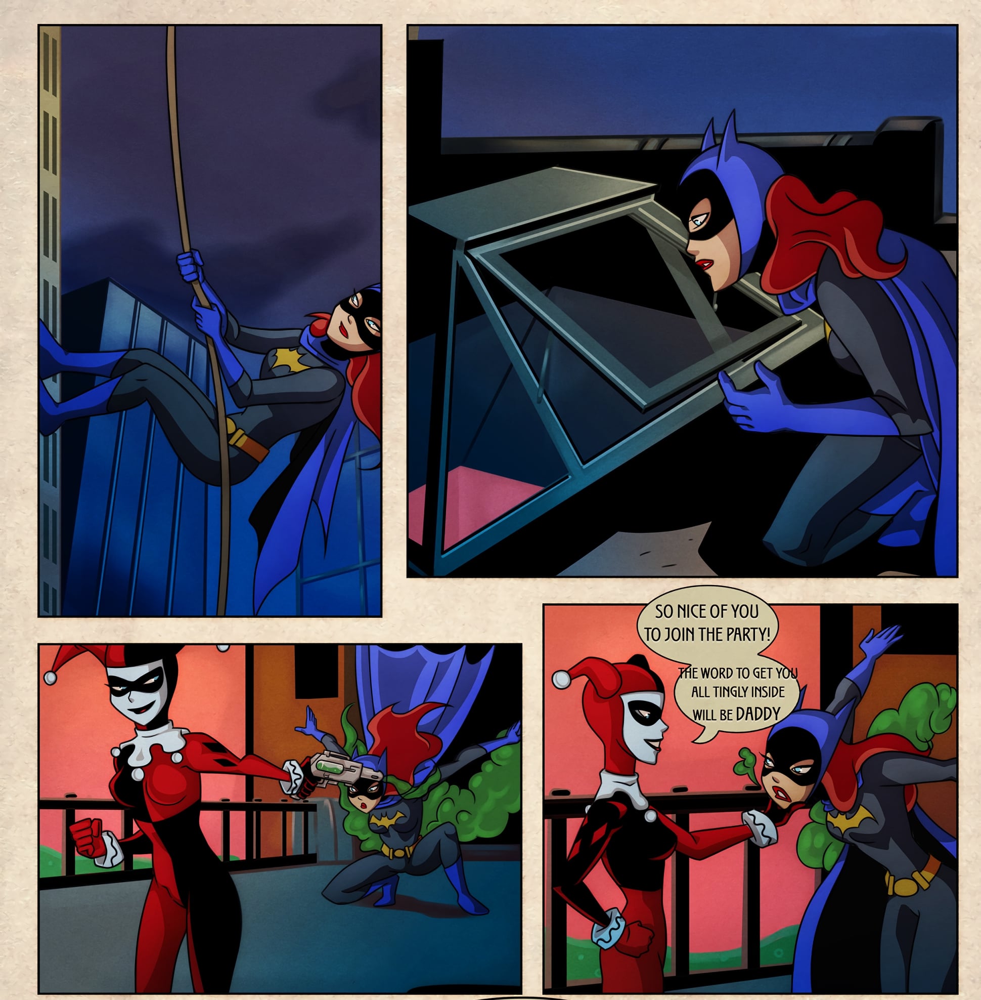 Batgirl animated porn
